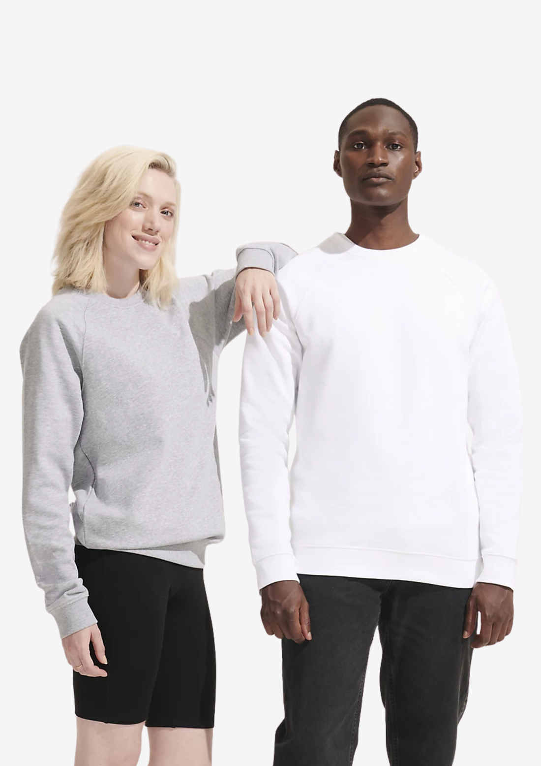 Blended organic sweatshirt