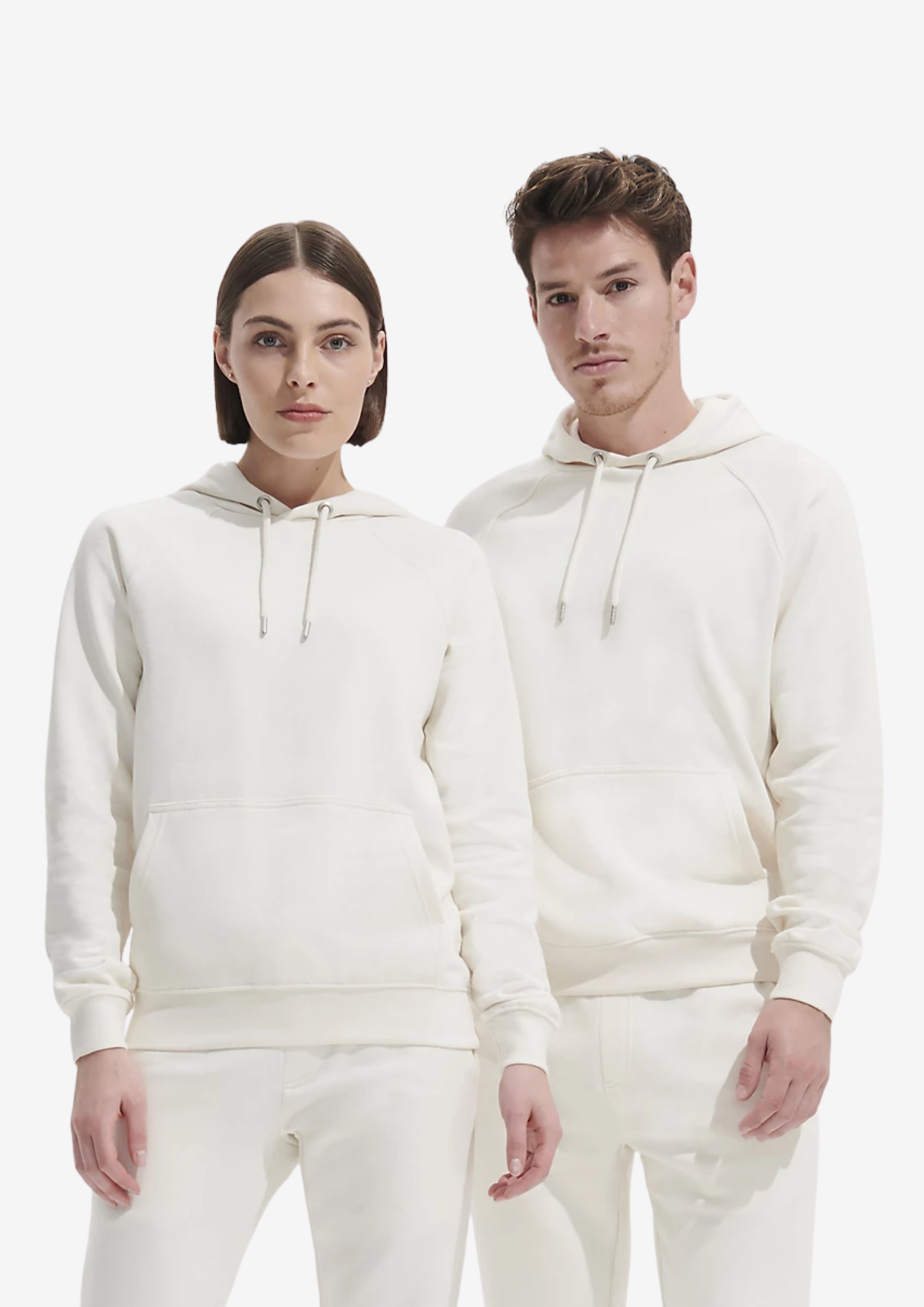 Blended organic hoodie