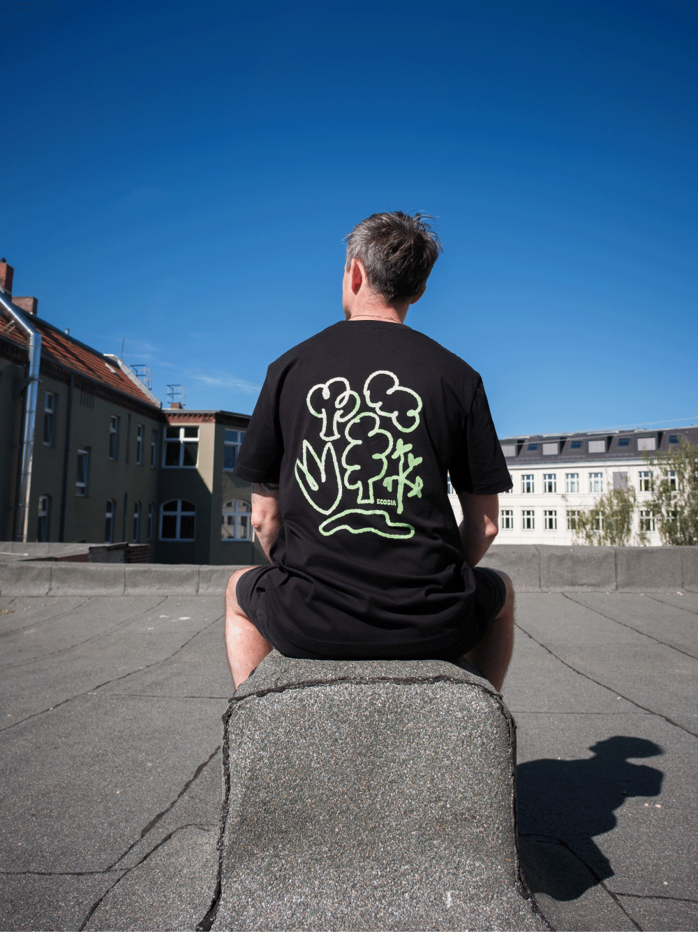 Climate Action Club Black T-shirt