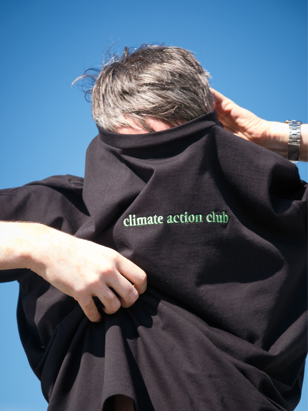 Climate Action Club Black T-shirt