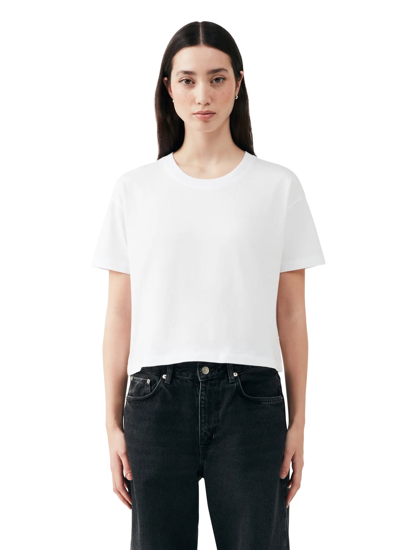 Women’s cropped organic t-shirt