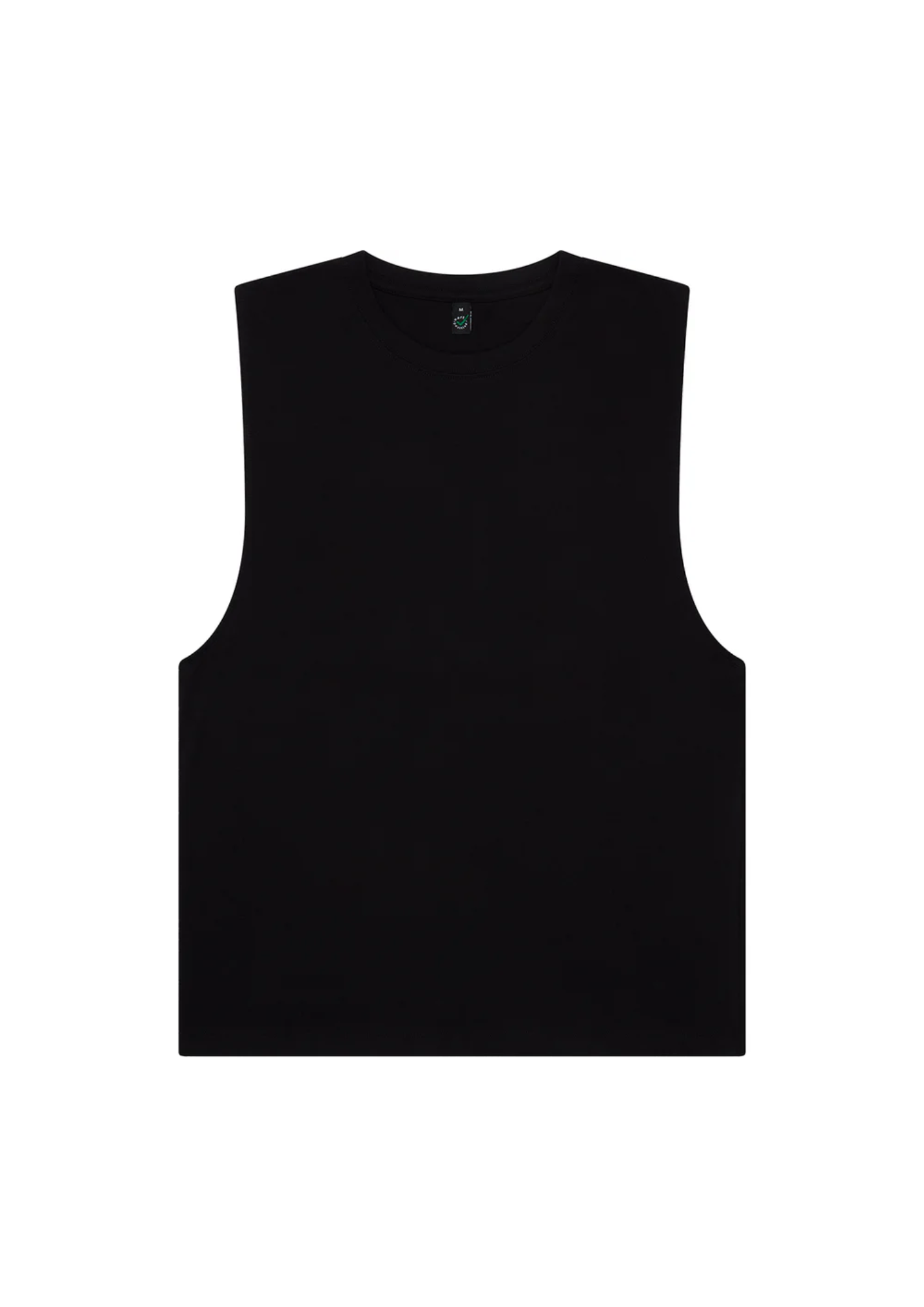 Organic sleeveless t-shirt