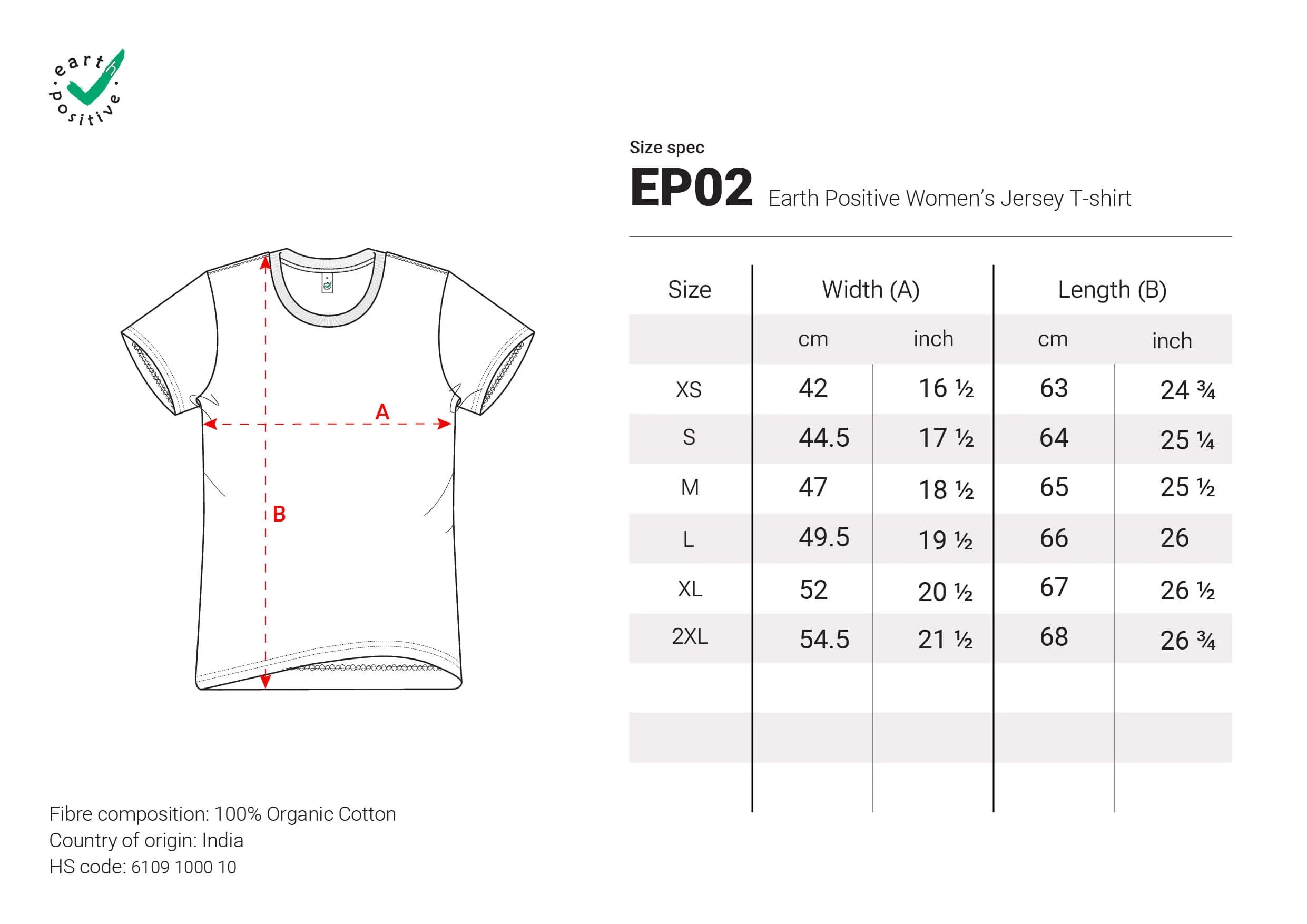 Women’s classic organic t-shirt