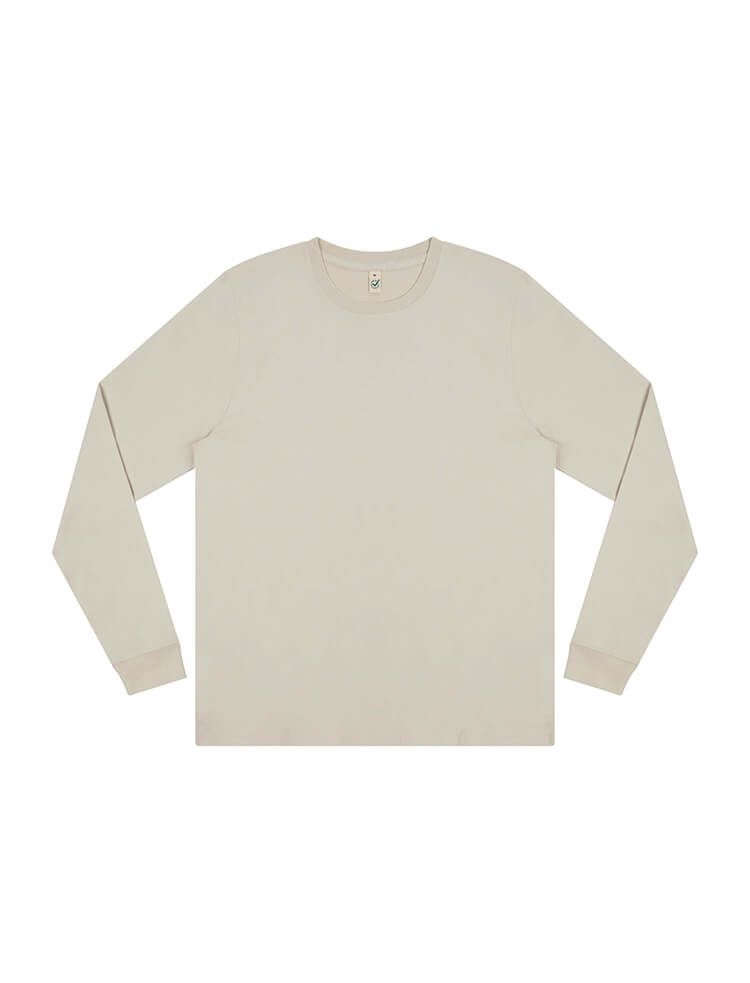 Heavyweight long sleeve organic t-shirt