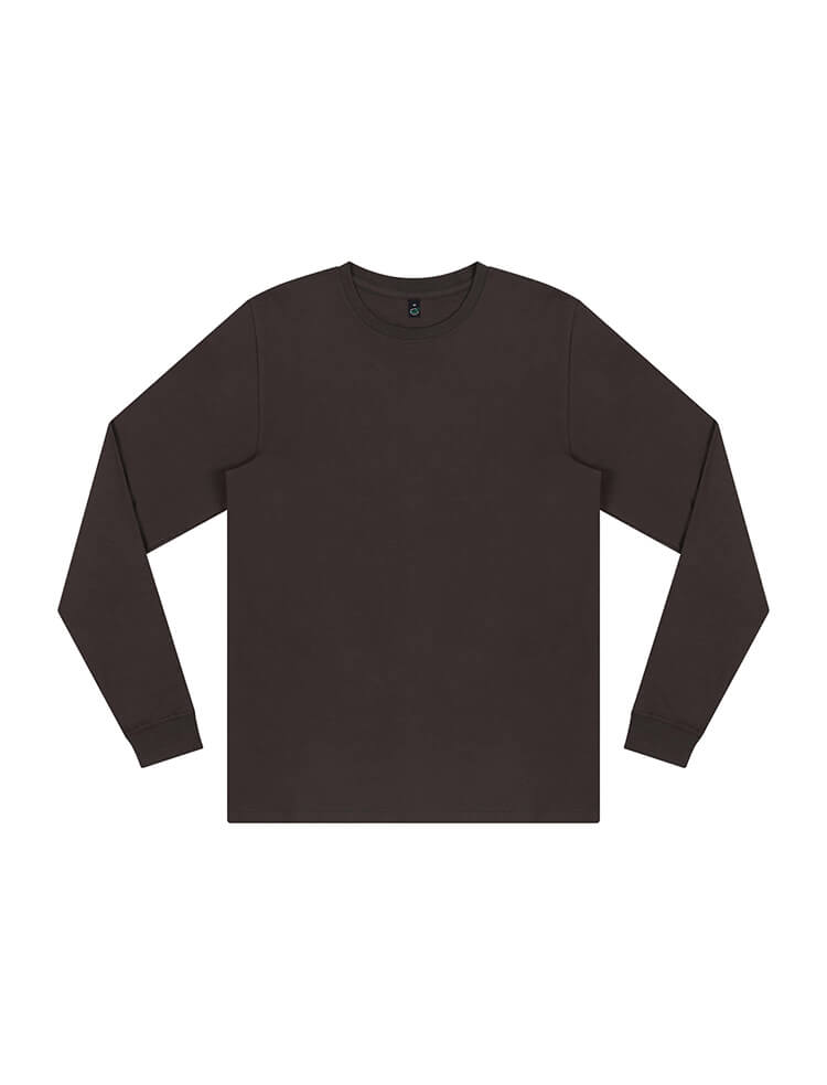 Heavyweight long sleeve organic t-shirt