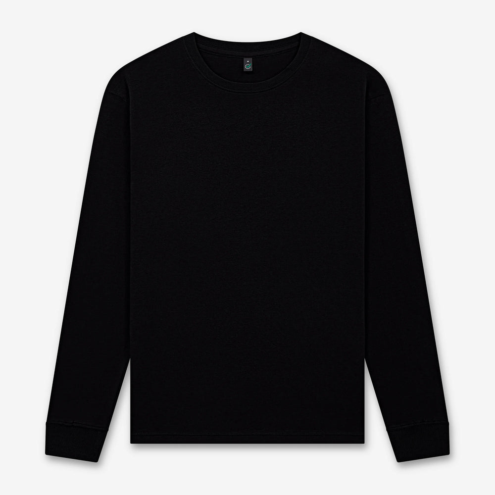 Heavyweight long sleeve organic t-shirt