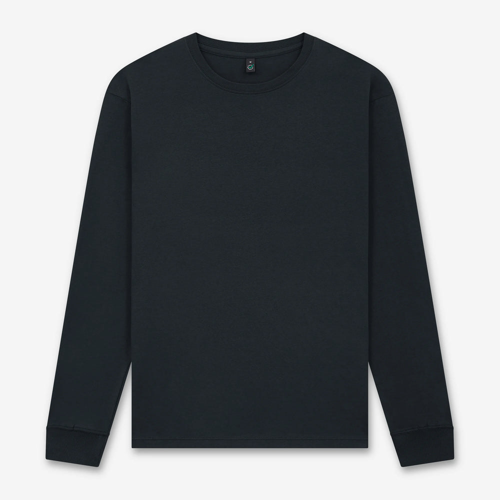 Heavyweight long sleeve organic t-shirt