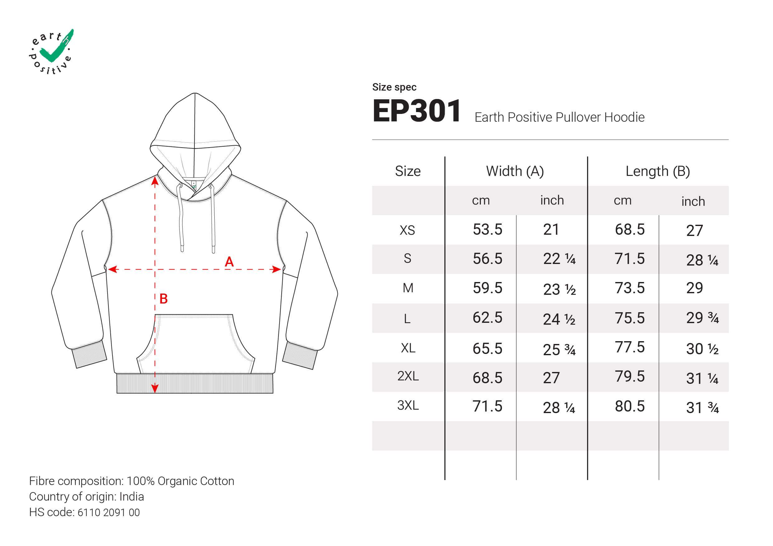 iiiee light heather hoodie