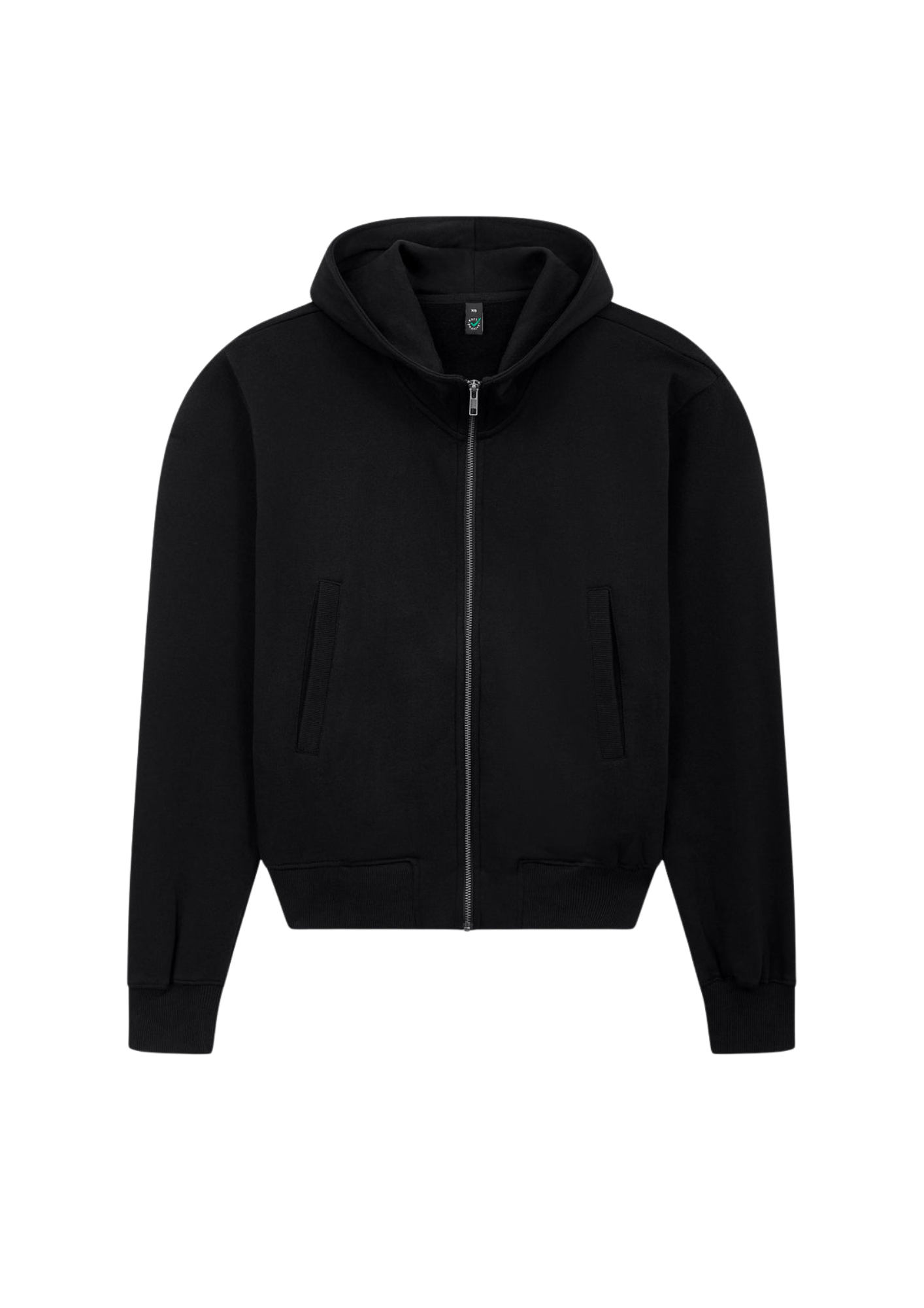 Bomber jacket organic hoodie
