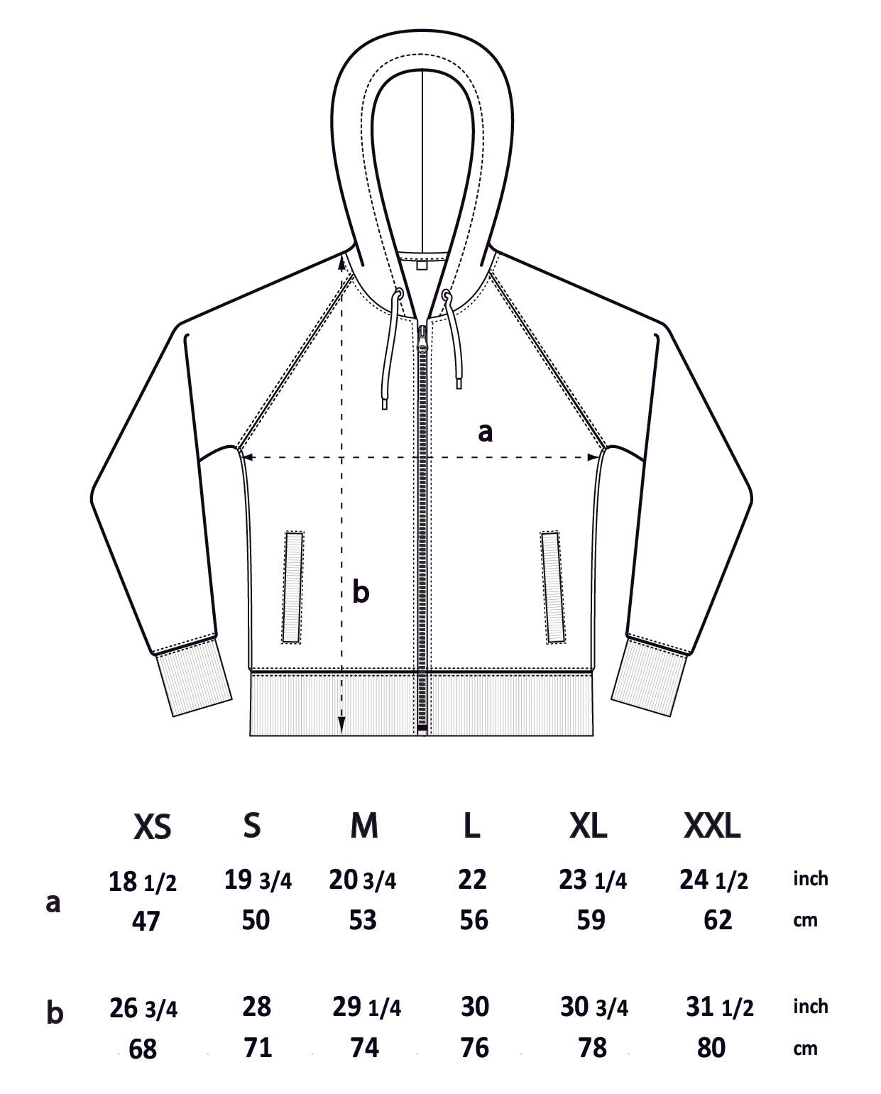 Tarot Organic Zip-Up hoodie