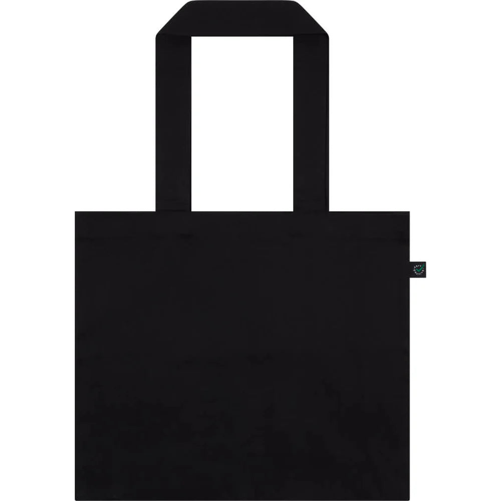 Organic heavy shopper bag with pocket