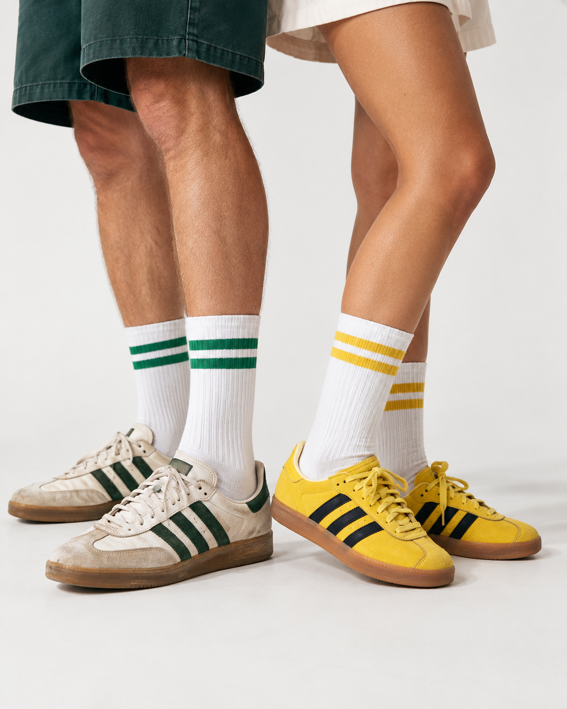 Custom Striped Organic Socks