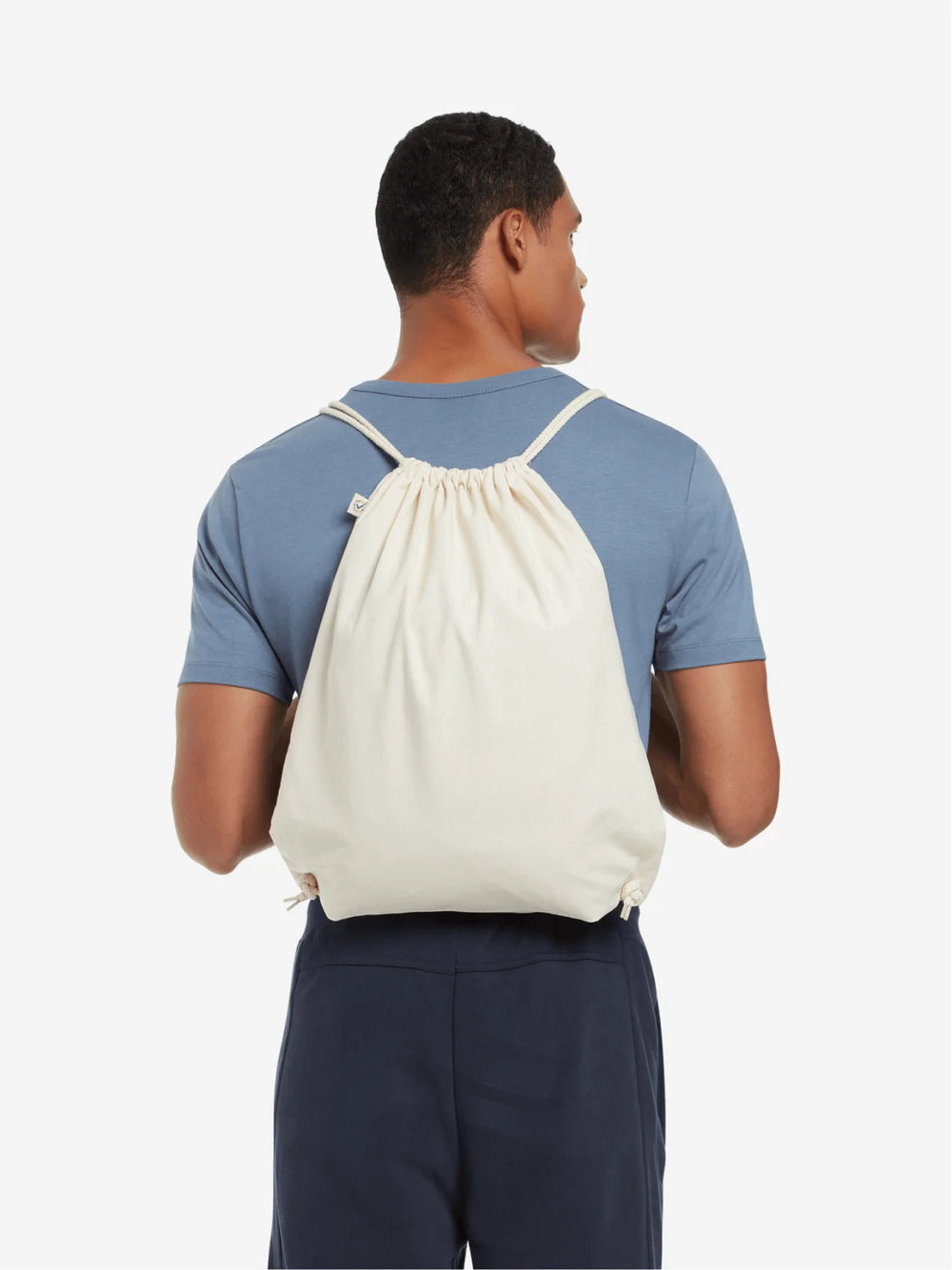 Organic drawstring bag