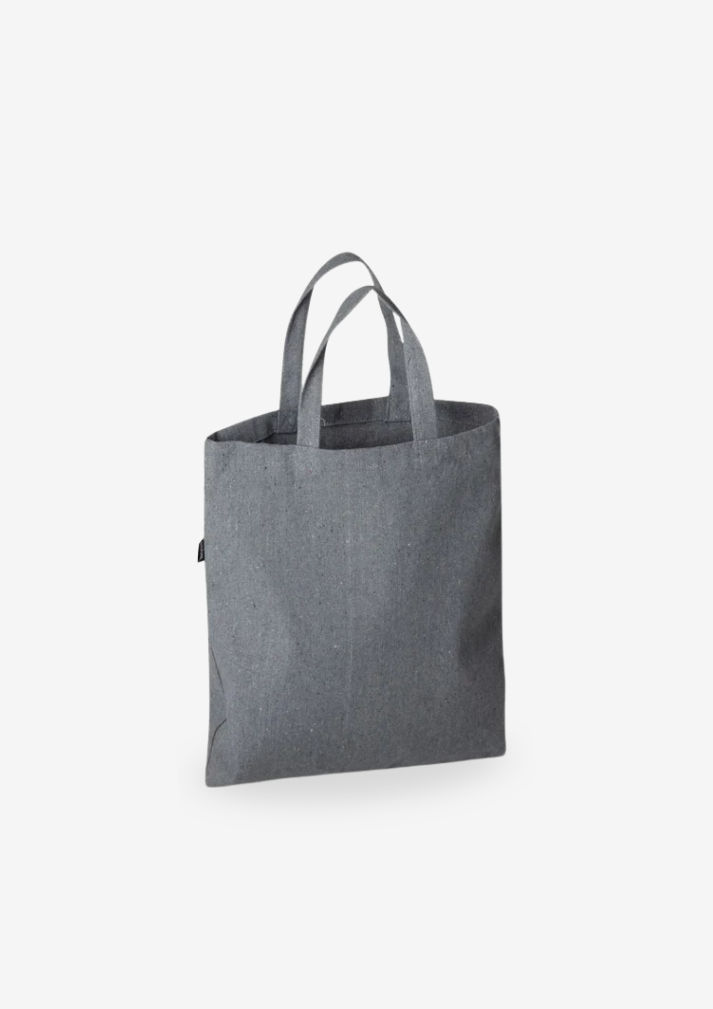 Heavy shopper bag with short handle