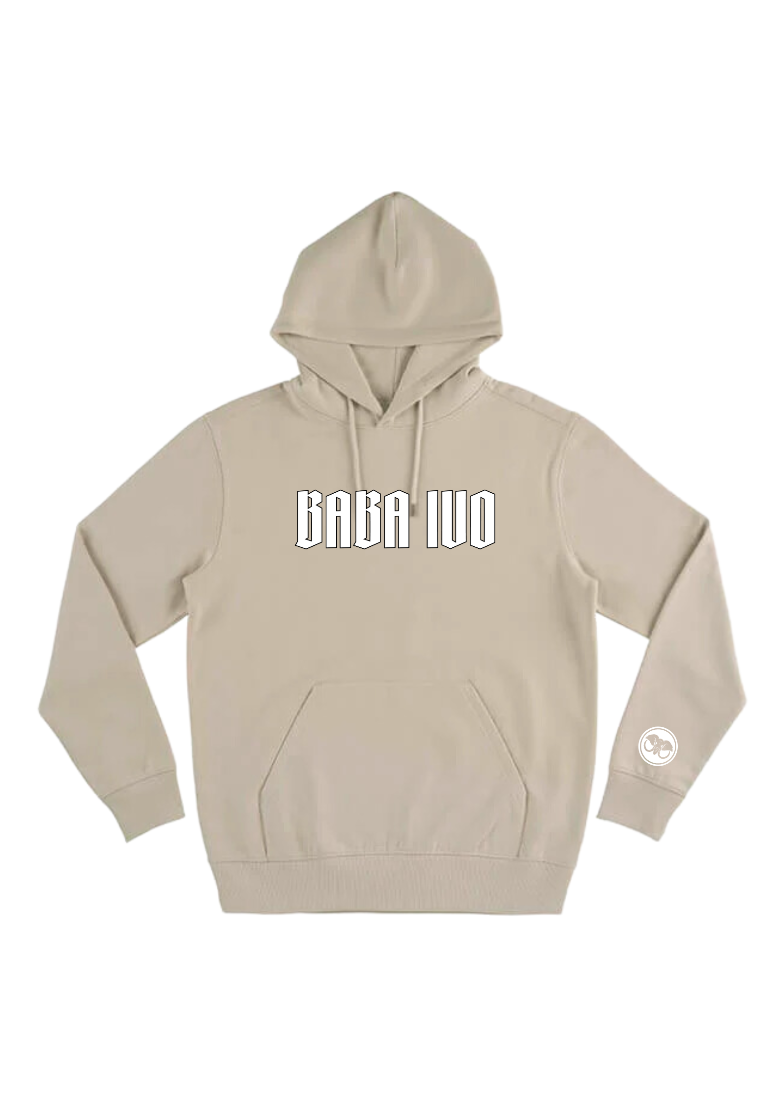 BABA IVO BONE HOODIE