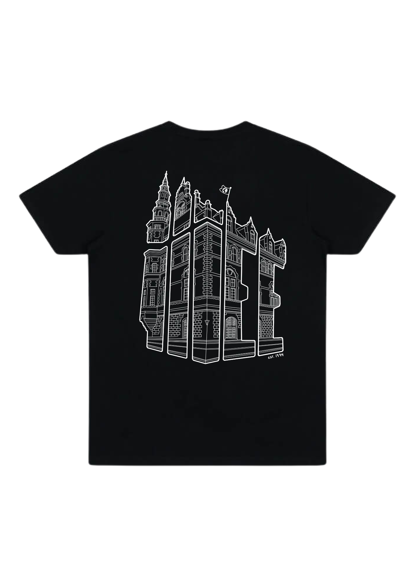 iiiee black t-shirt