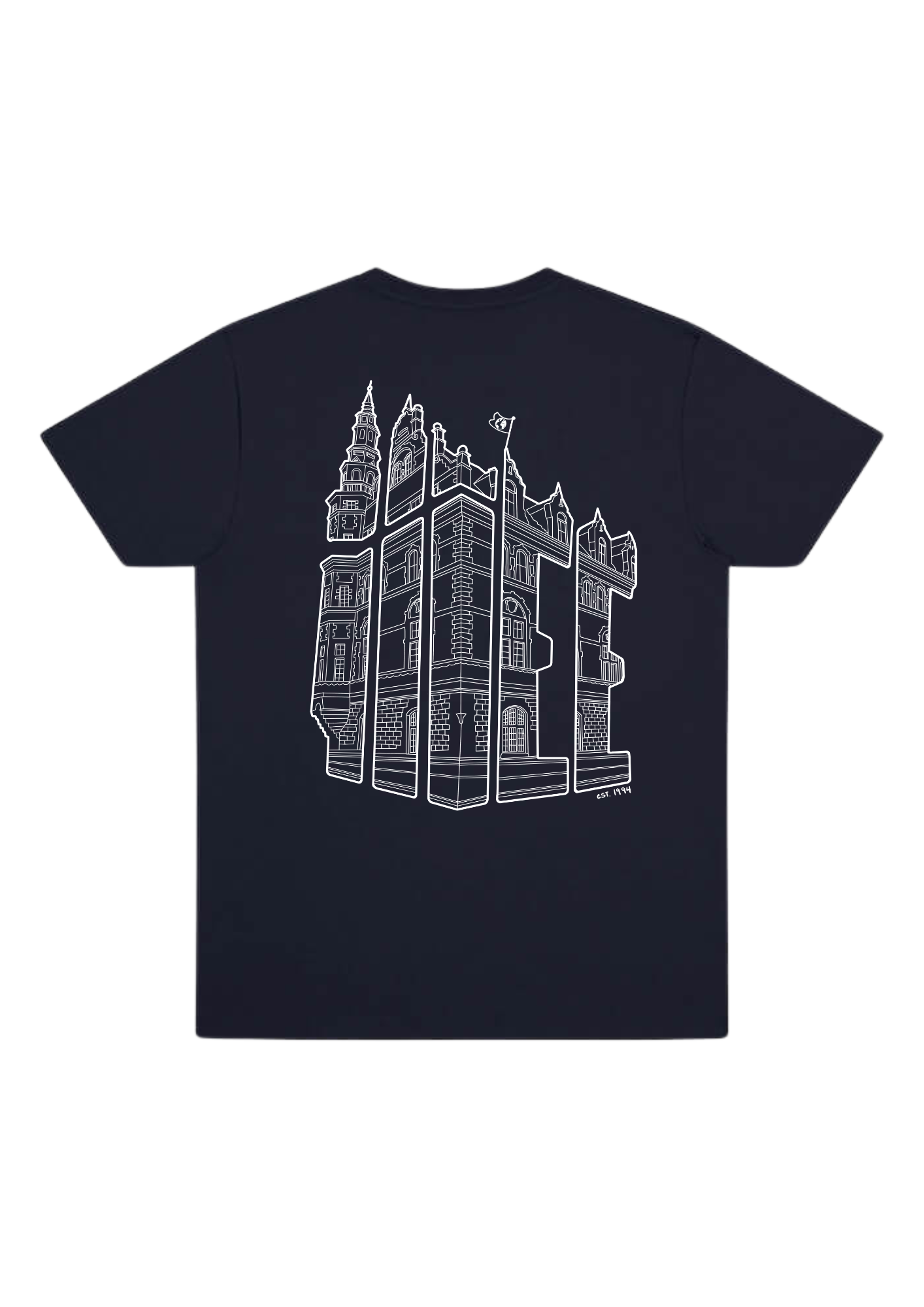 iiiee french navy t-shirt