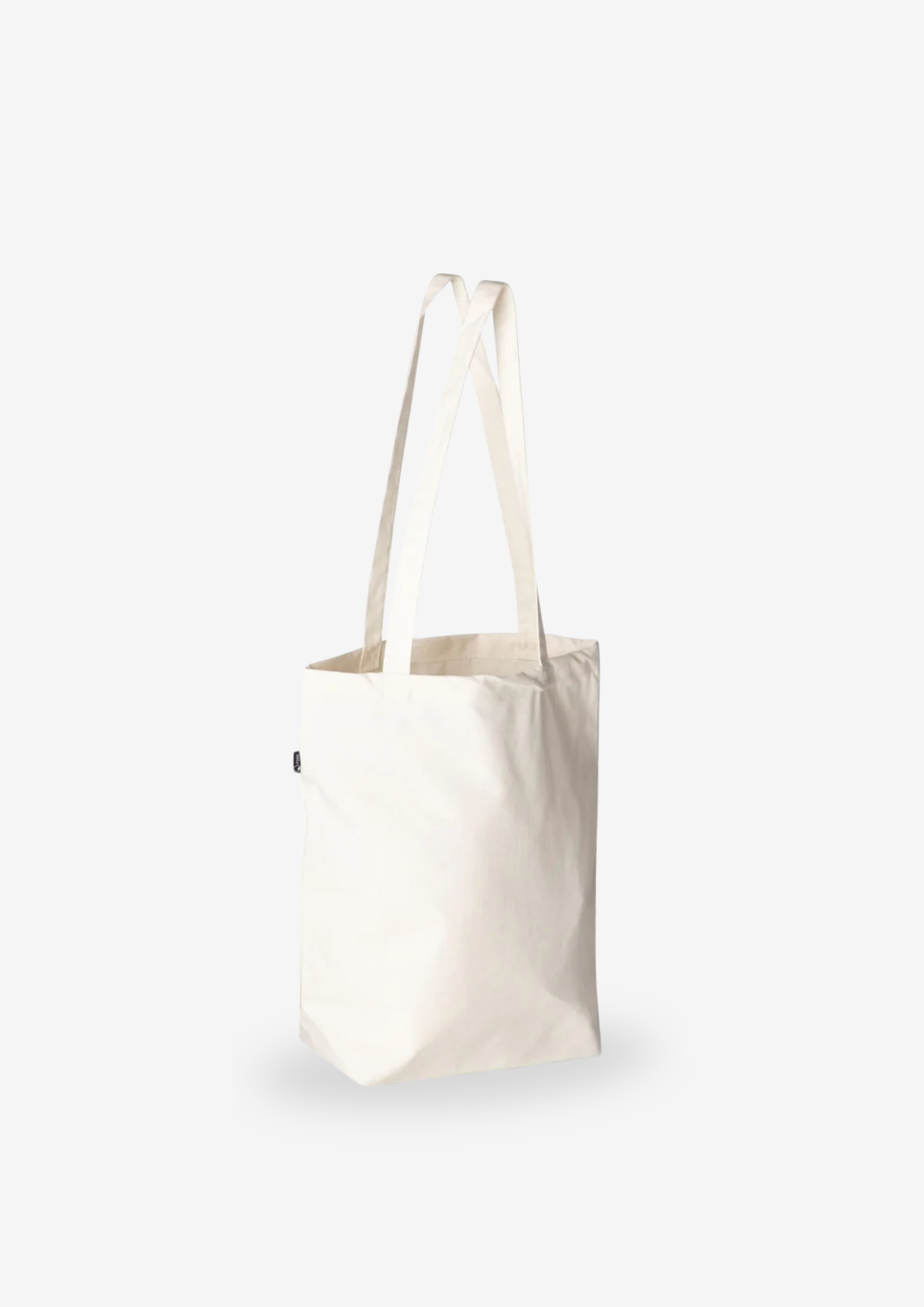Tung shopper med långt handtag