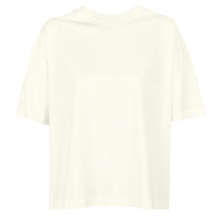 Boxy ekologisk dam t-shirt