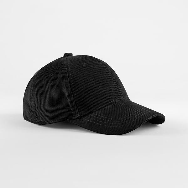 Organic cord baseball cap