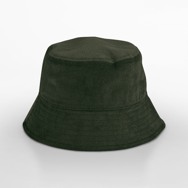 Organic cord bucket hat