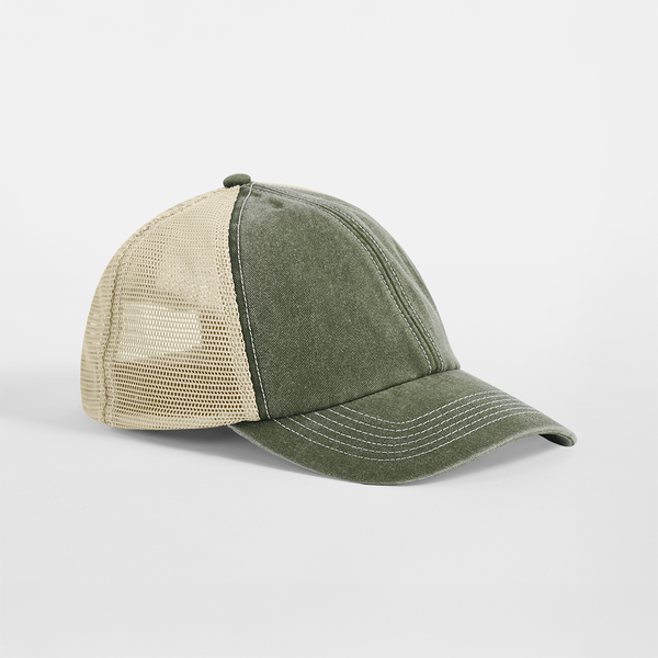 Recycled vintage trucker cap