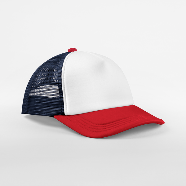 Återvunnen retro truckerkeps