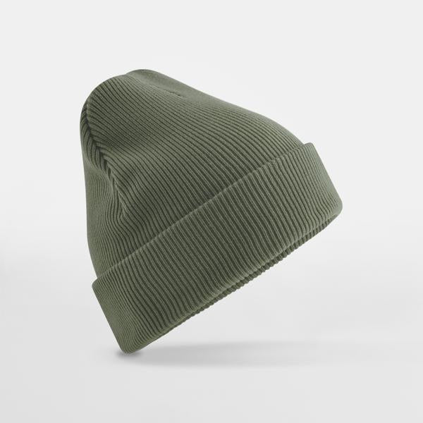 Organic cuffed beanie