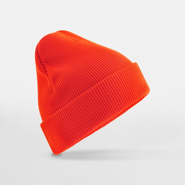 Organic cuffed beanie
