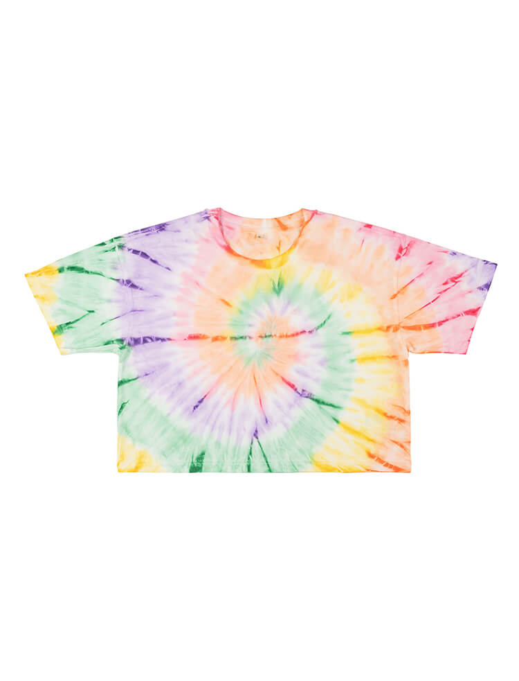 Cropped t-shirt med lös passform för kvinnor
