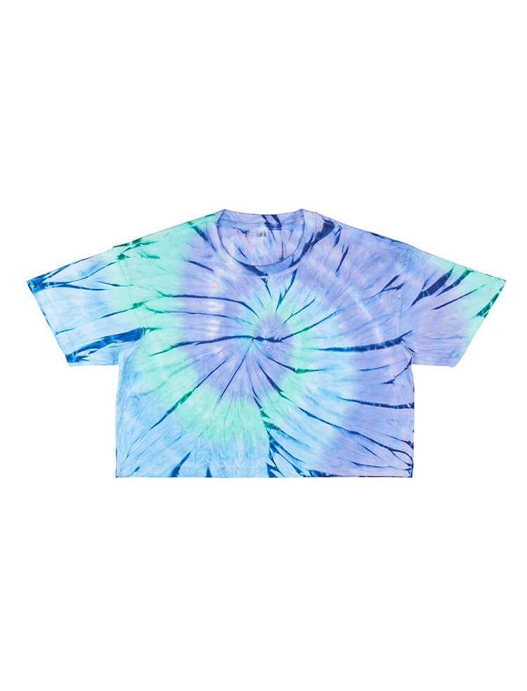 Cropped t-shirt med lös passform för kvinnor
