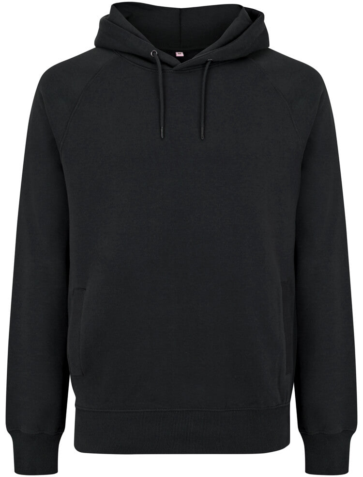 Heavyweight hoodie med sidofickor