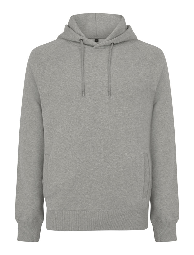 Heavyweight hoodie med sidofickor