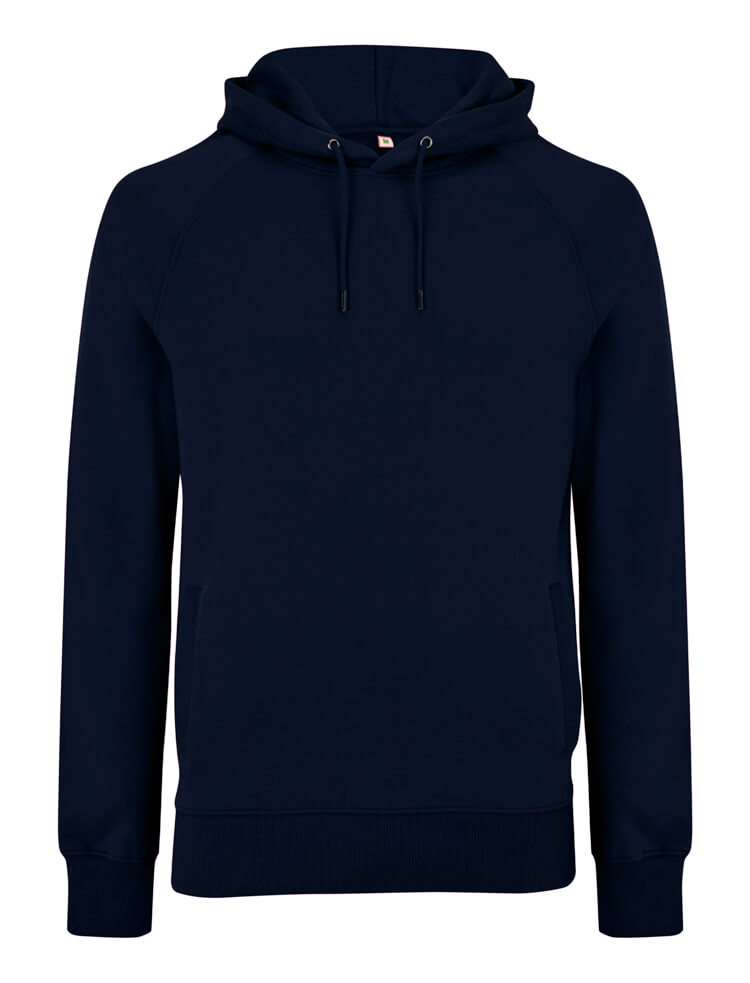 Heavyweight hoodie med sidofickor