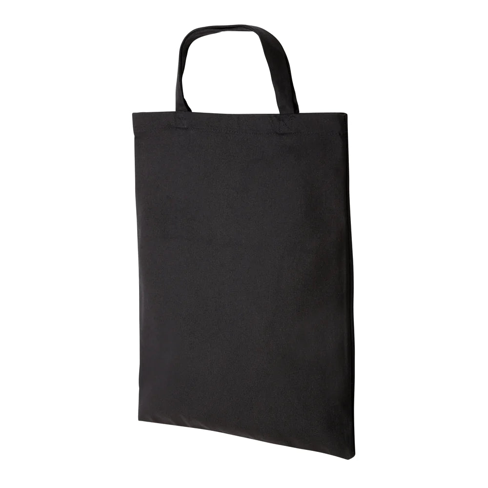 Tygväska med kort handtag