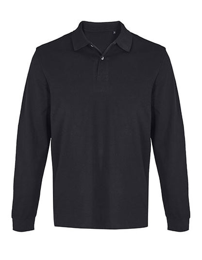 Långärmad pikétröja i Better Cotton