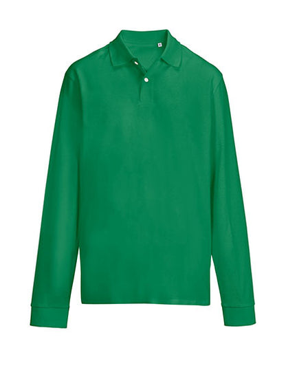 Långärmad pikétröja i Better Cotton