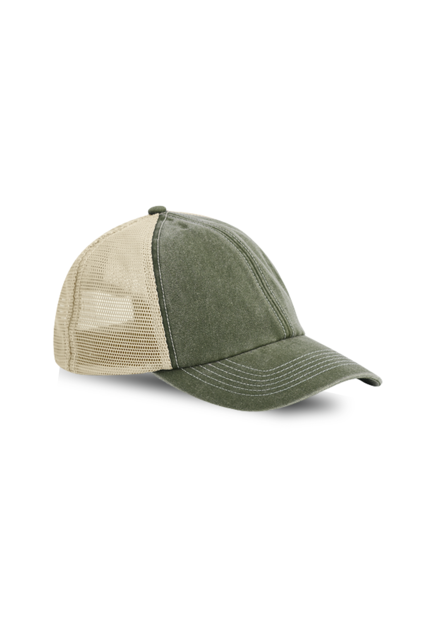 Recycled vintage trucker cap