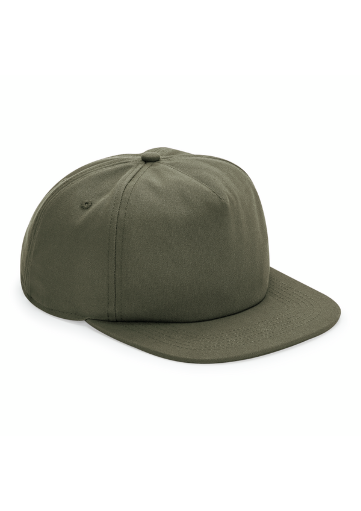 Organic five panel cap