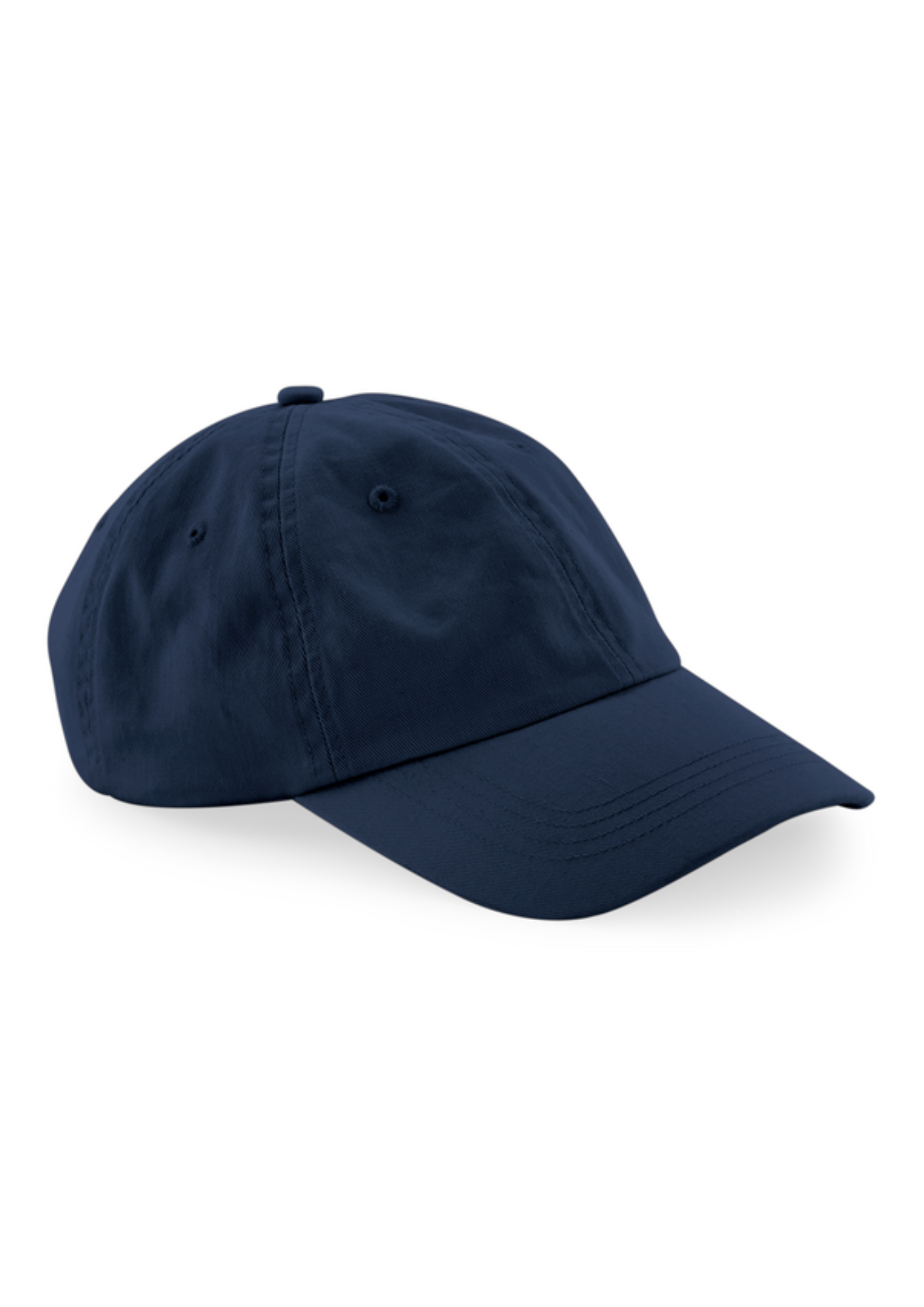 Organic six panel dad cap