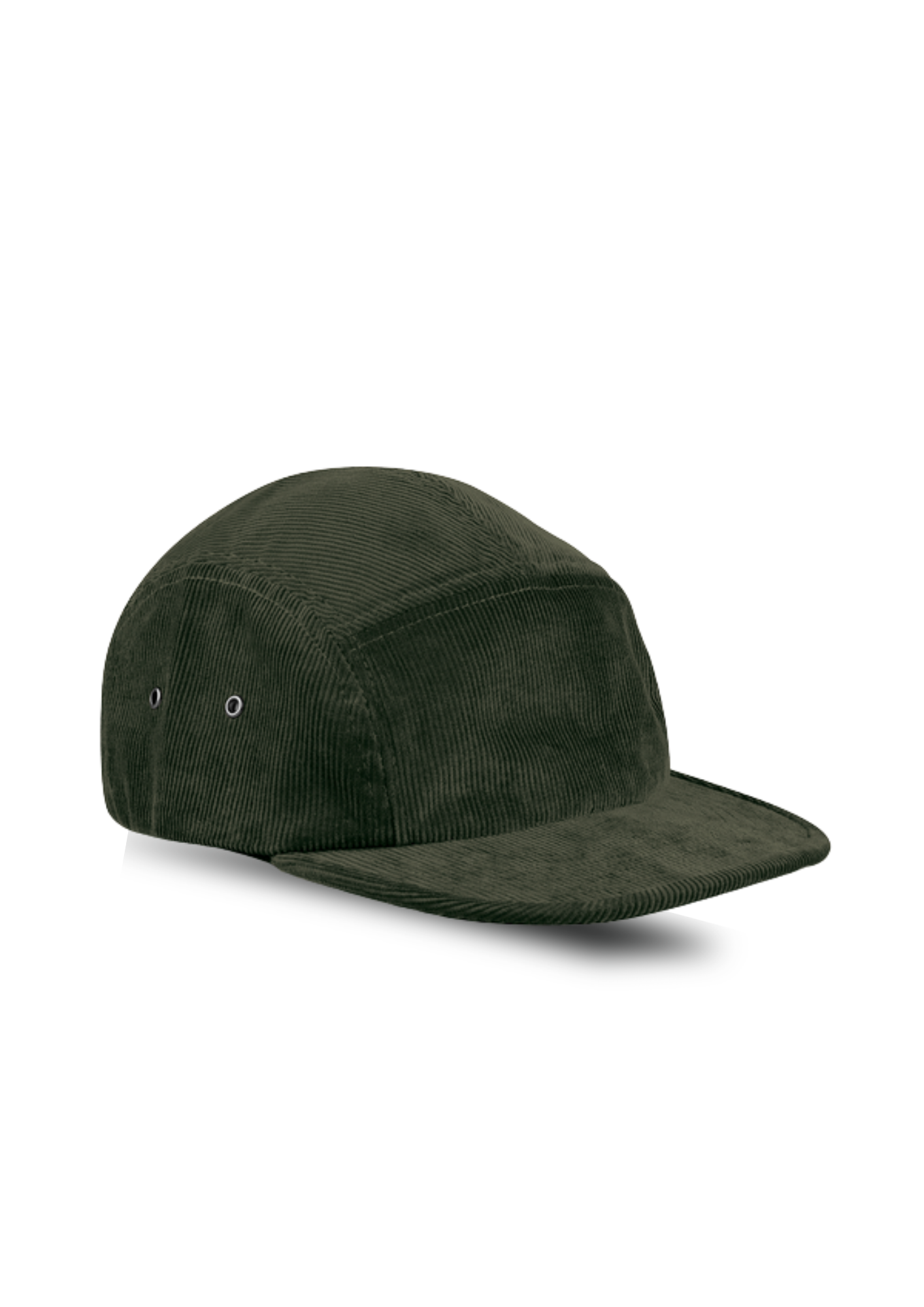 Organic cord camper cap