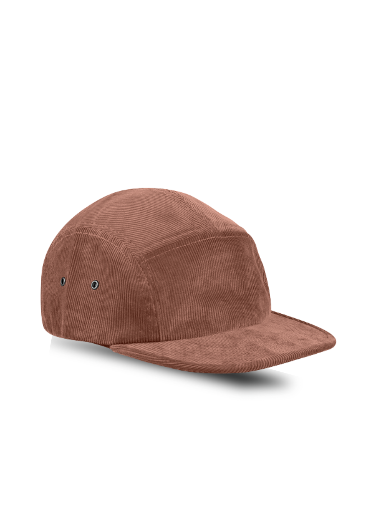 Organic cord camper cap