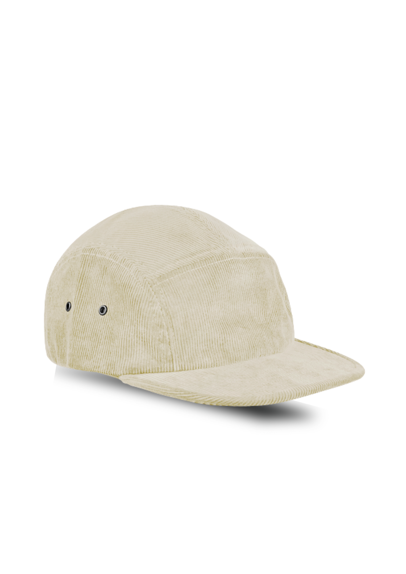 Organic cord camper cap