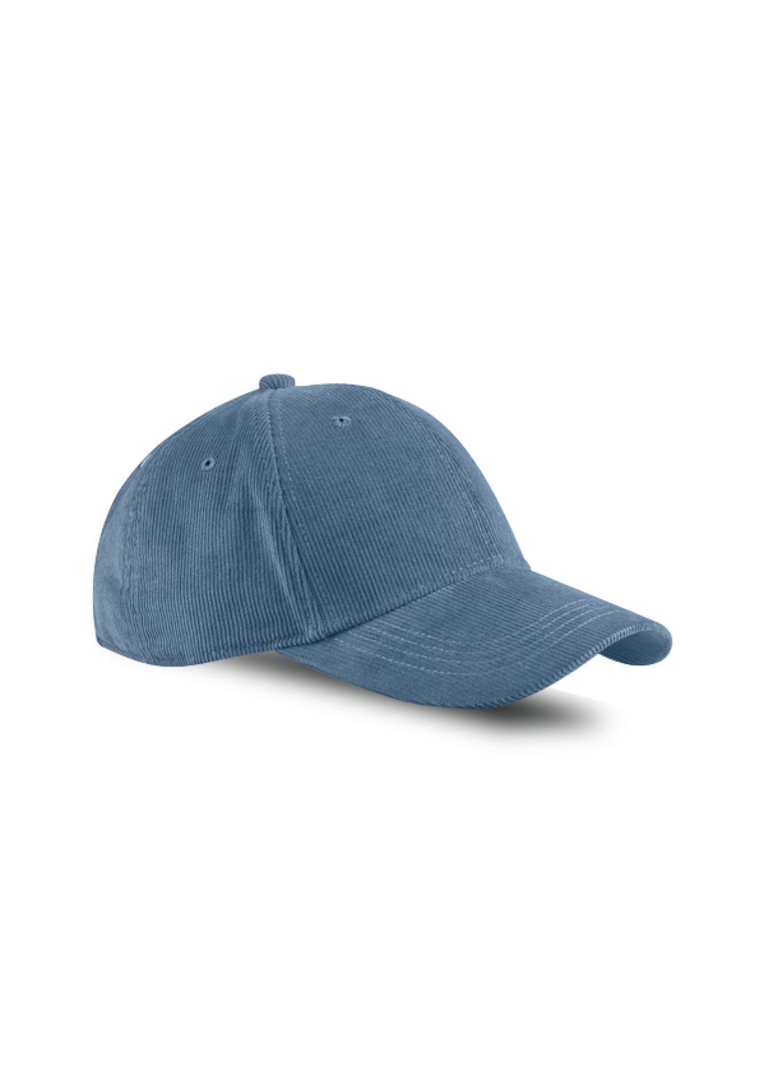 Organic cord baseball cap