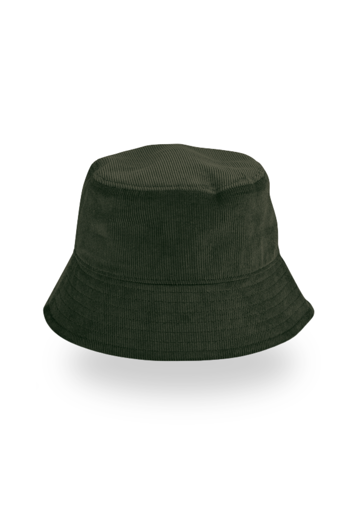 Organic cord bucket hat