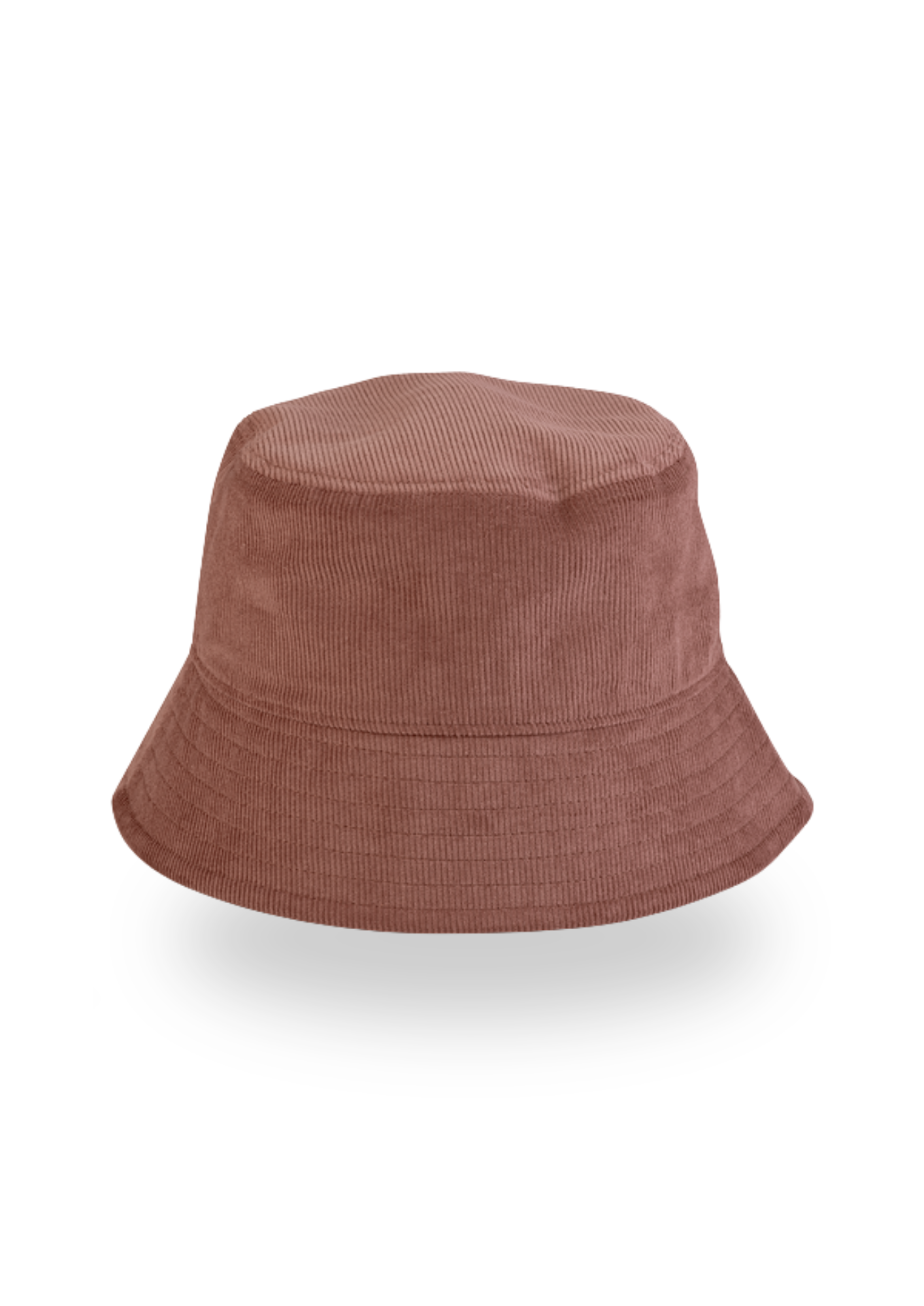 Organic cord bucket hat