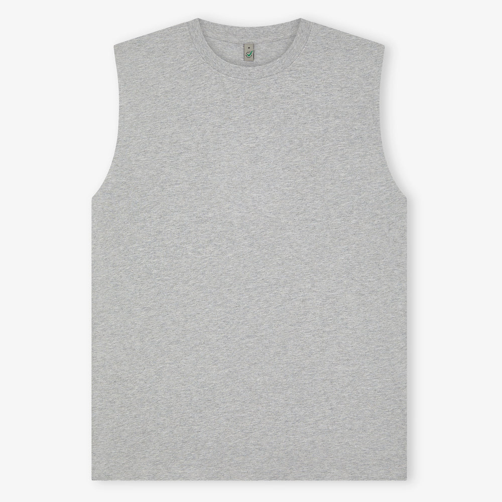 Ekologisk ärmlös t-shirt