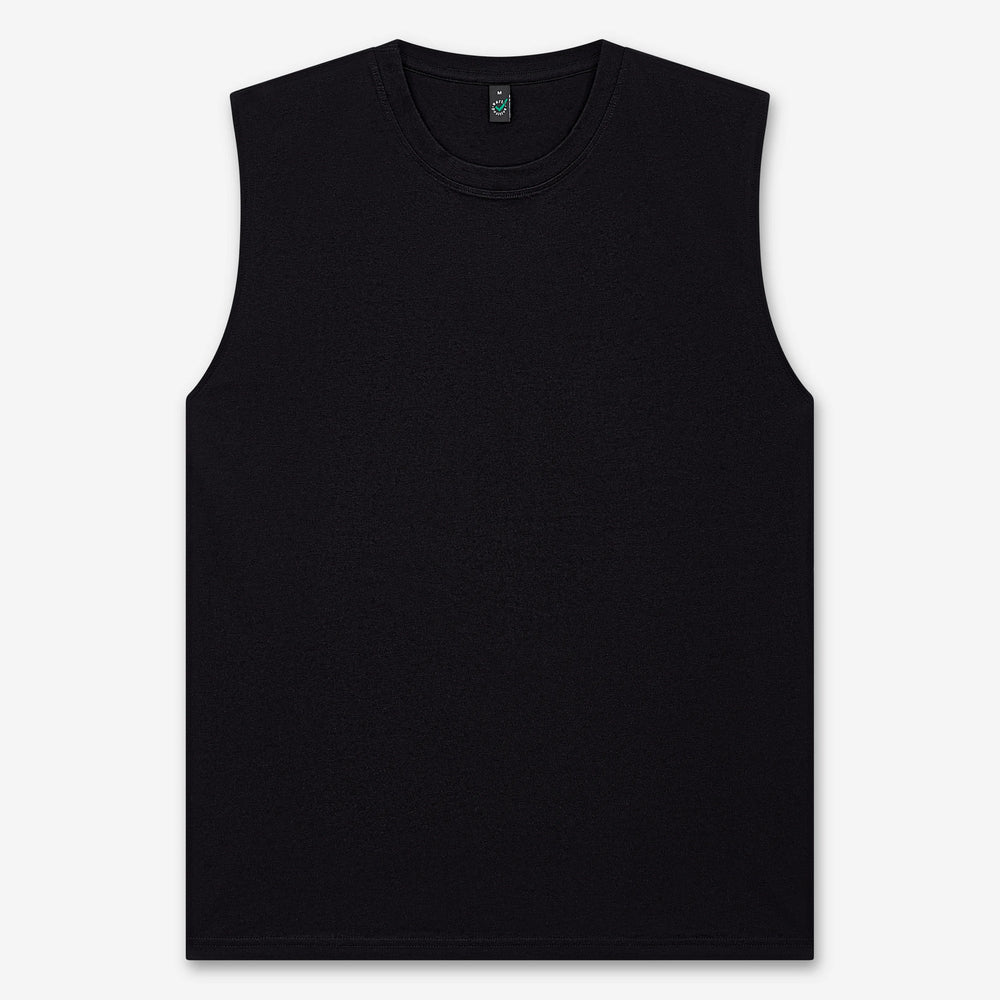 Ekologisk ärmlös t-shirt