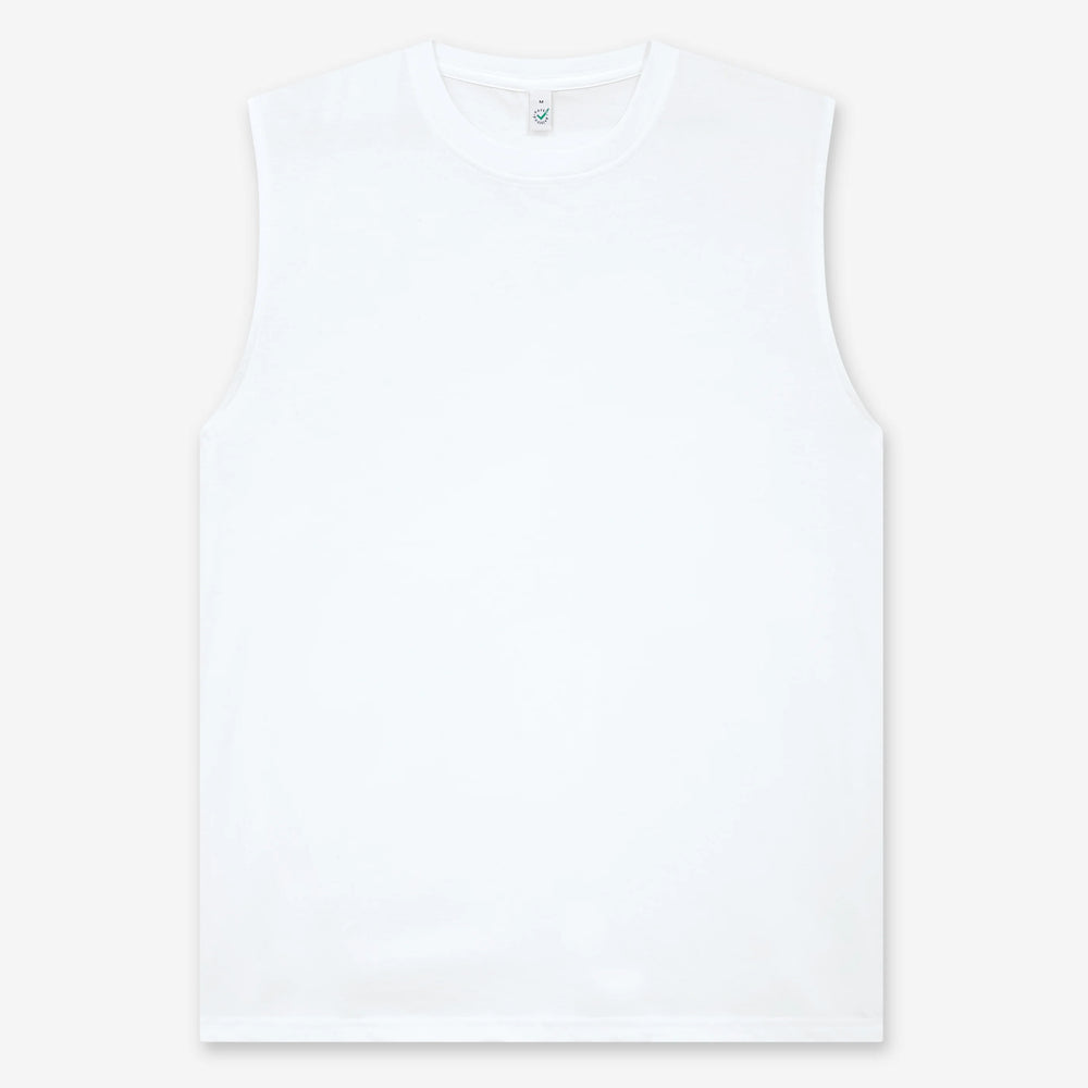 Ekologisk ärmlös t-shirt