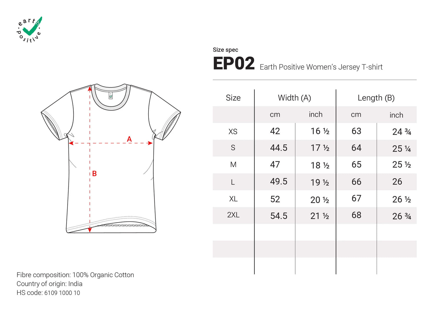 Women’s classic organic t-shirt